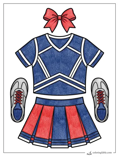 Colored example of this coloring page