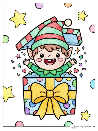 Colored example of this coloring page
