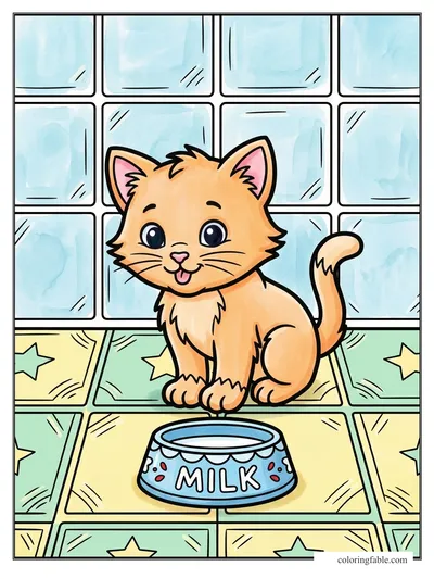 Colored example of this coloring page