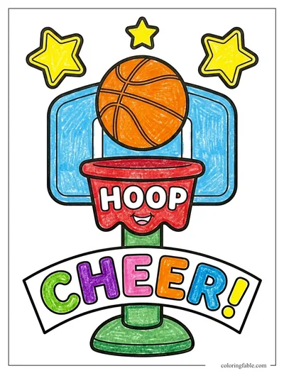 Colored example of this coloring page