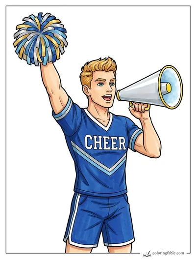 Colored example of this coloring page