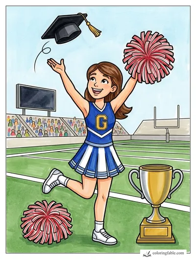 Colored example of this coloring page