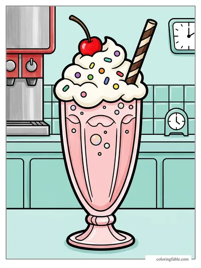 Colored example of this coloring page