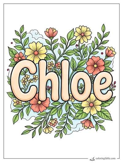 Colored example of this coloring page