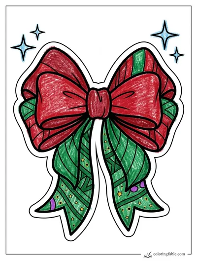 Colored example of this coloring page