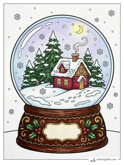 Colored example of this coloring page