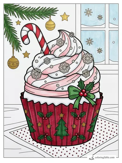 Colored example of this coloring page