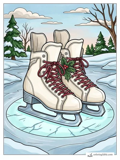 Colored example of this coloring page