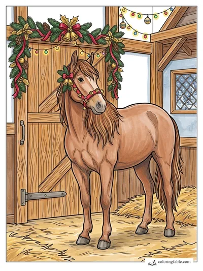 Colored example of this coloring page