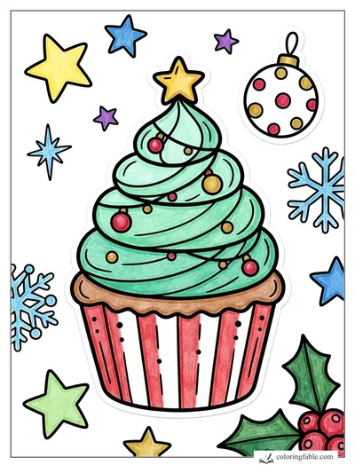 Colored example of this coloring page
