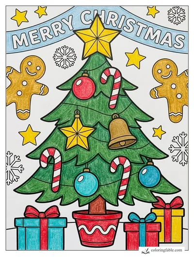 Colored example of this coloring page