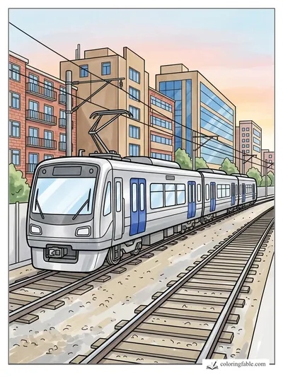 Colored example of this coloring page