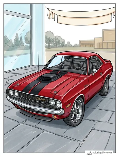 Colored example of this coloring page