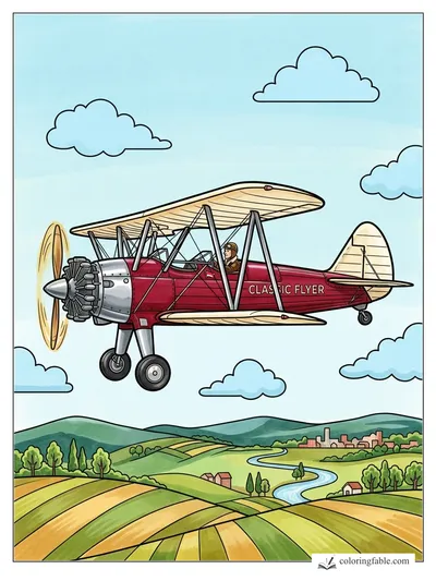 Colored example of this coloring page