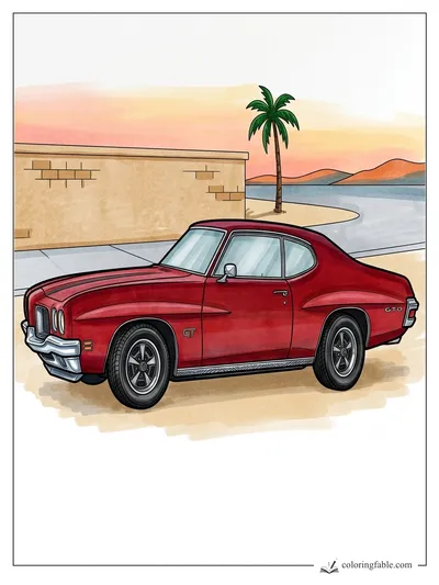 Colored example of this coloring page