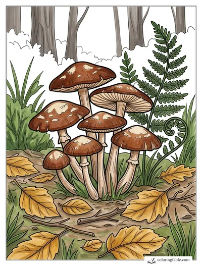 Colored example of this coloring page