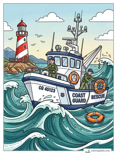 Colored example of this coloring page