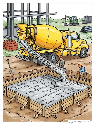 Colored example of this coloring page
