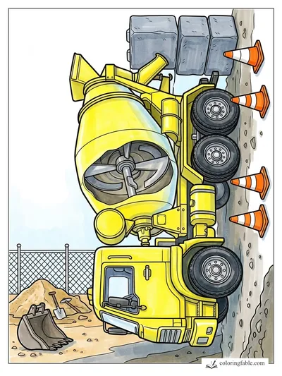 Colored example of this coloring page