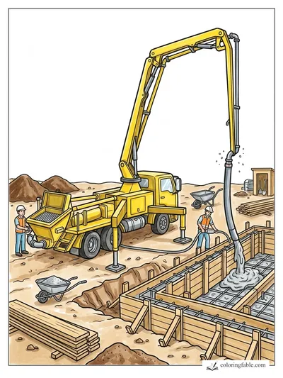 Colored example of this coloring page