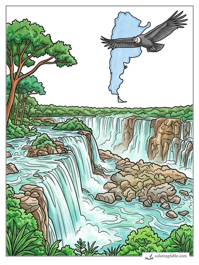 Colored example of this coloring page