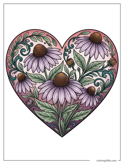 Colored example of this coloring page