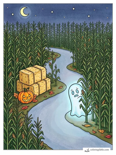 Colored example of this coloring page