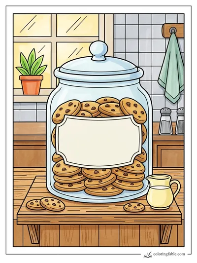 Colored example of this coloring page
