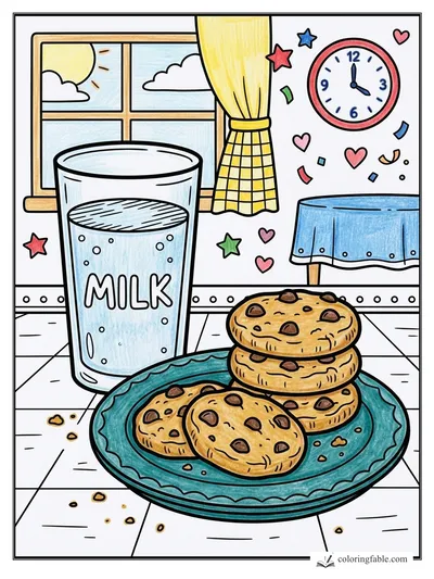 Colored example of this coloring page