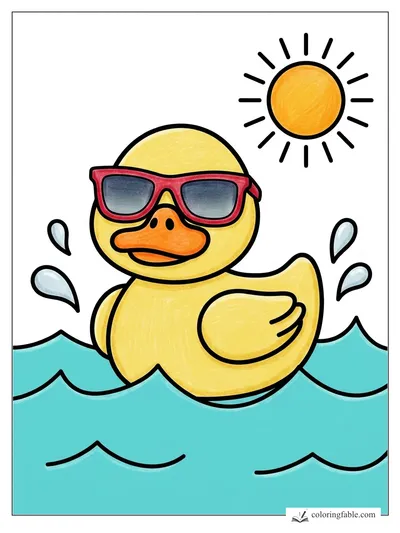 Colored example of this coloring page