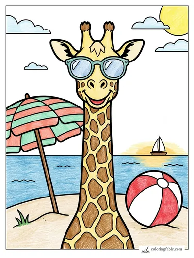 Colored example of this coloring page