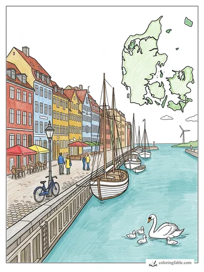 Colored example of this coloring page