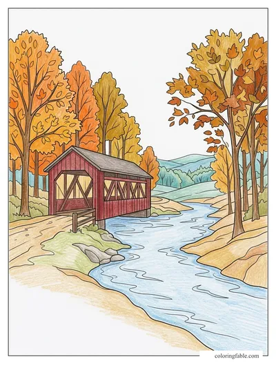 Colored example of this coloring page