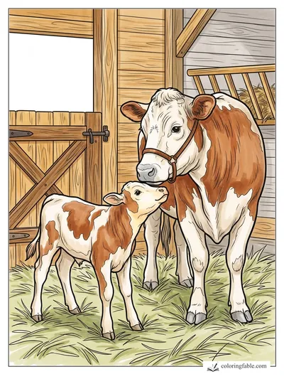 Colored example of this coloring page