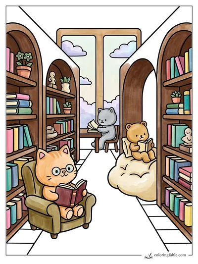 Colored example of this coloring page