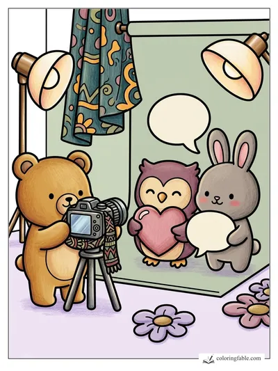 Colored example of this coloring page