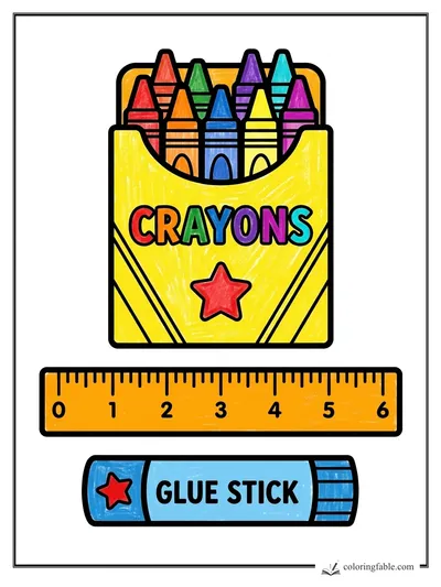 Colored example of this coloring page