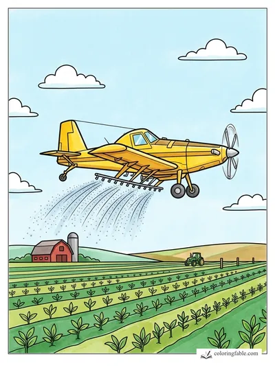 Colored example of this coloring page