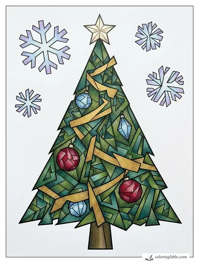 Colored example of this coloring page