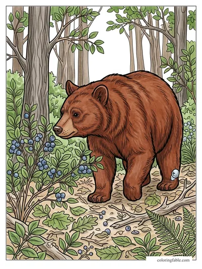 Colored example of this coloring page