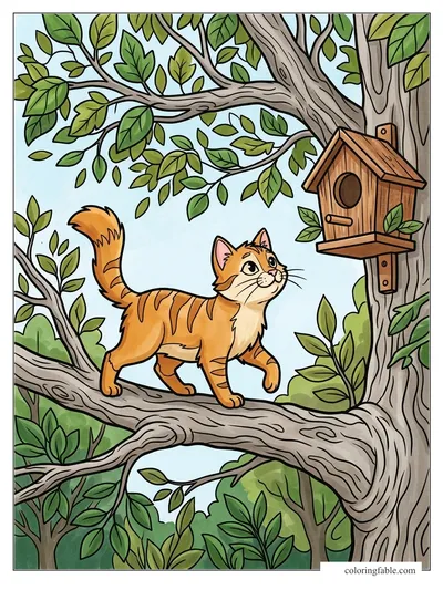 Colored example of this coloring page