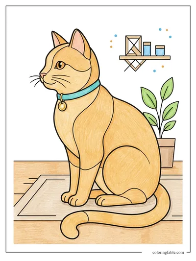 Colored example of this coloring page
