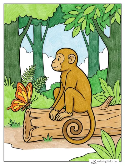 Colored example of this coloring page