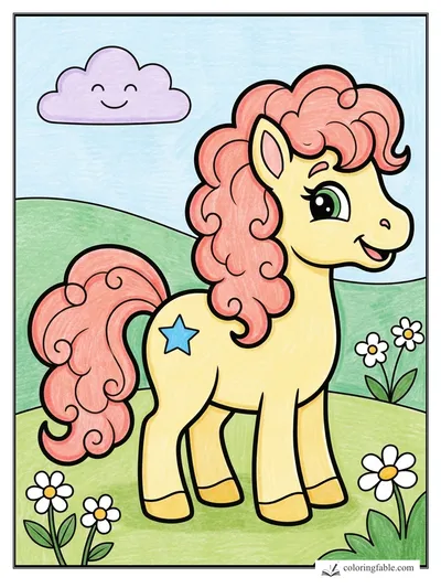 Colored example of this coloring page