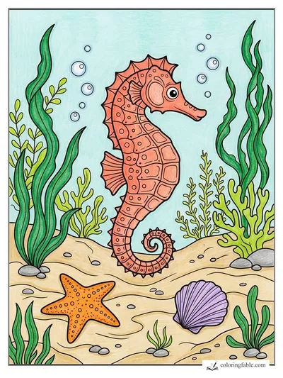 Colored example of this coloring page