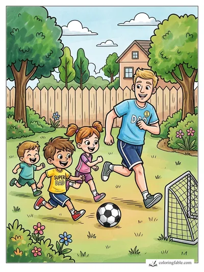 Colored example of this coloring page