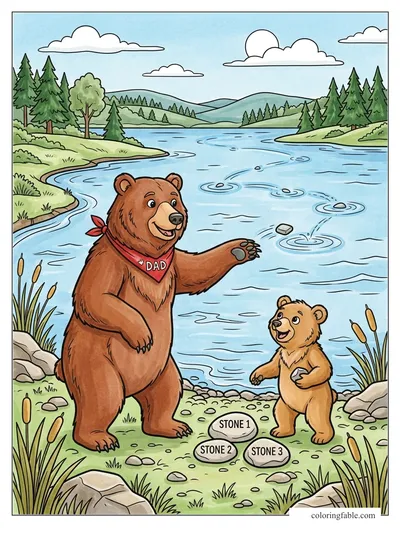 Colored example of this coloring page