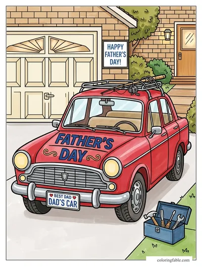 Colored example of this coloring page