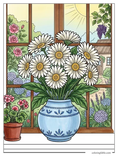 Colored example of this coloring page