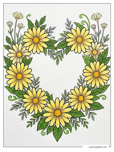 Colored example of this coloring page